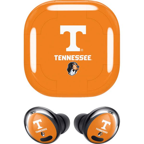 University of Tennessee-Knoxville T Logo on Orange Galaxy Buds Pro Skin