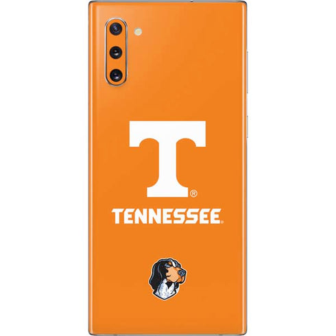 University of Tennessee-Knoxville T Logo on Orange Galaxy Note 10 Skin