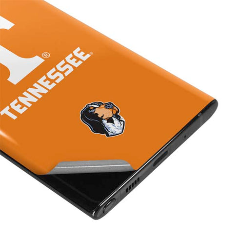 University of Tennessee-Knoxville T Logo on Orange Galaxy Note 10 Skin