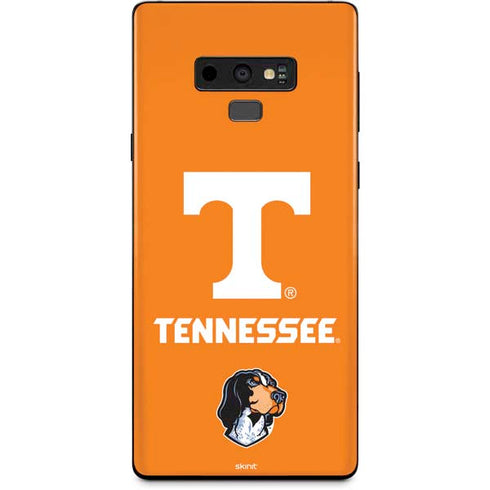 University of Tennessee-Knoxville T Logo on Orange Galaxy Note 9 Skin