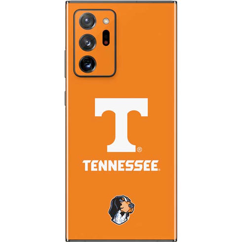 University of Tennessee-Knoxville T Logo on Orange Galaxy Note20 Ultra 5G Skin