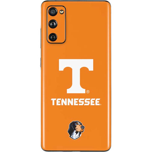 University of Tennessee-Knoxville T Logo on Orange Galaxy S20 Fan Edition Skin