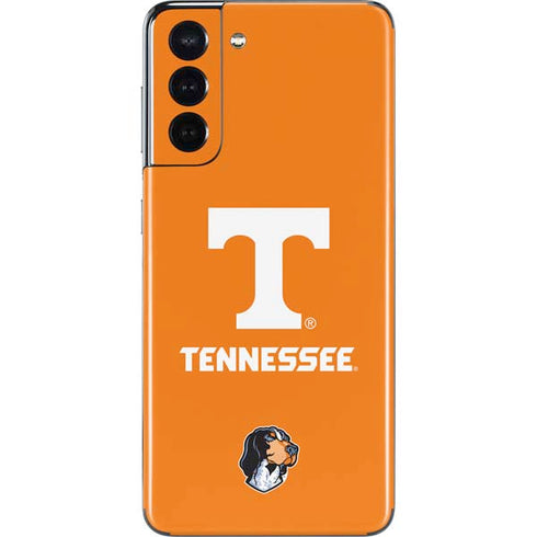 University of Tennessee-Knoxville T Logo on Orange Galaxy S21 5G Skin