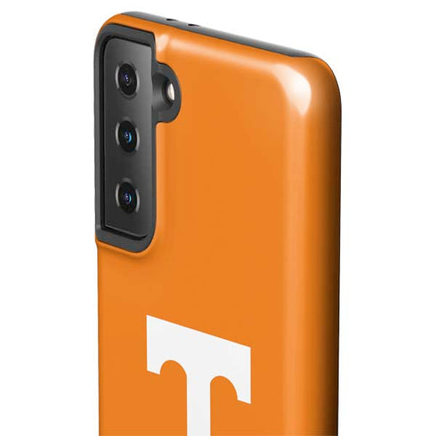University of Tennessee-Knoxville T Logo on Orange Galaxy S21 FE Pro Case