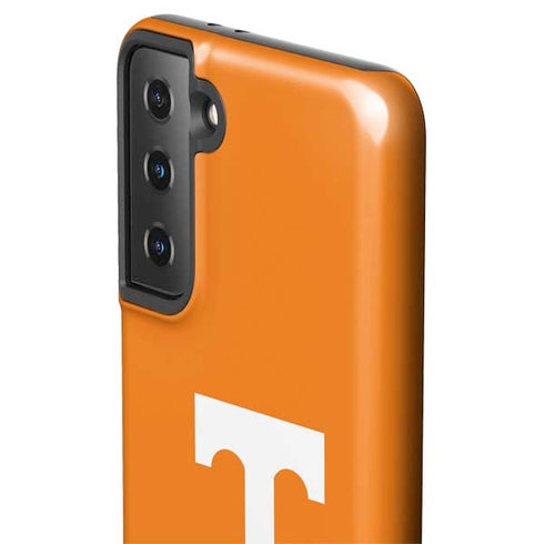 University of Tennessee-Knoxville T Logo on Orange Galaxy S21 Plus 5G Pro Case