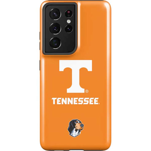 University of Tennessee-Knoxville T Logo on Orange Galaxy S21 Ultra 5G Pro Case