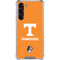 University of Tennessee-Knoxville T Logo on Orange Galaxy S23 Plus Clear Case