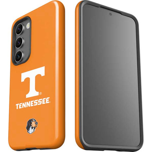University of Tennessee-Knoxville T Logo on Orange Galaxy S23 Plus Pro Case