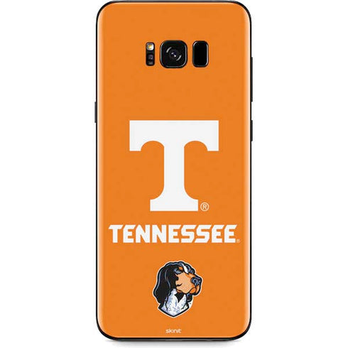 University of Tennessee-Knoxville T Logo on Orange Galaxy S8 Plus Skin