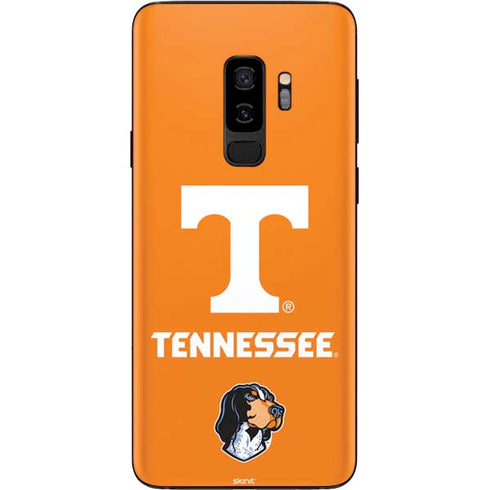 University of Tennessee-Knoxville T Logo on Orange Galaxy S9 Plus Skin