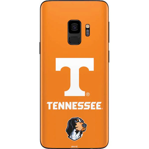 University of Tennessee-Knoxville T Logo on Orange Galaxy S9 Skin