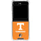 University of Tennessee-Knoxville T Logo on Orange Galaxy Z Flip5 5G Clear Case