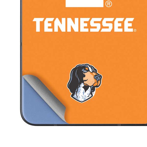University of Tennessee-Knoxville T Logo on Orange Galaxy Z Fold5 5G Skin