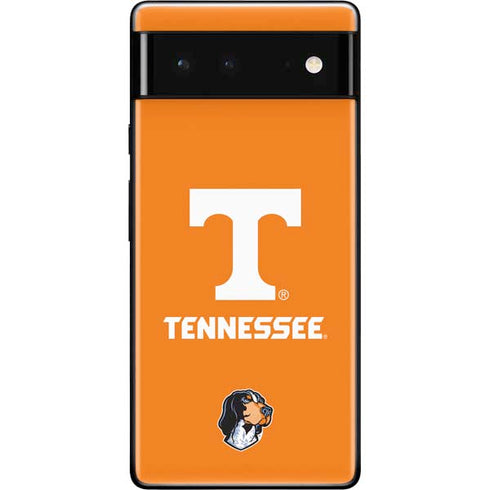 University of Tennessee-Knoxville T Logo on Orange Google Pixel 6 Skin