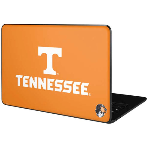 University of Tennessee-Knoxville T Logo on Orange Google Pixelbook Go Skin