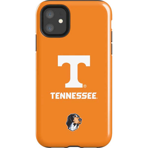 University of Tennessee-Knoxville T Logo on Orange iPhone 11 Impact Case