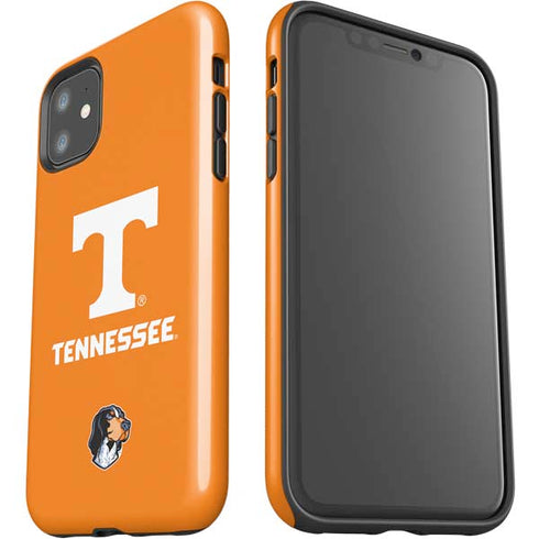 University of Tennessee-Knoxville T Logo on Orange iPhone 11 Impact Case