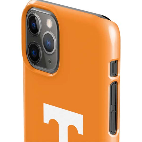 University of Tennessee-Knoxville T Logo on Orange iPhone 11 Pro Lite Case