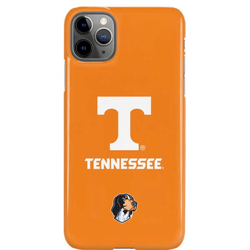 University of Tennessee-Knoxville T Logo on Orange iPhone 11 Pro Max Lite Case