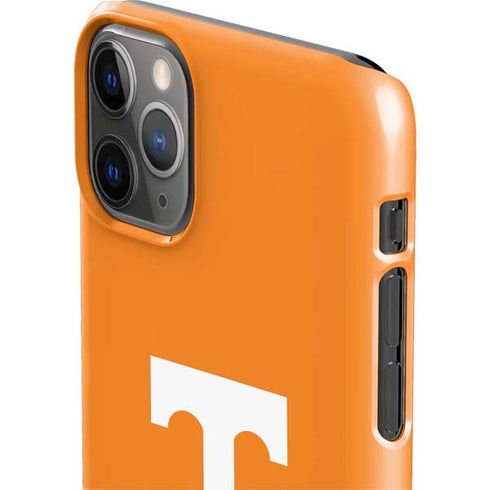 University of Tennessee-Knoxville T Logo on Orange iPhone 11 Pro Max Lite Case