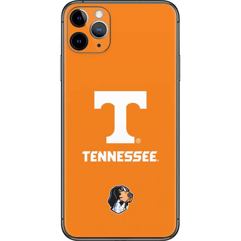 University of Tennessee-Knoxville T Logo on Orange iPhone 11 Pro Max Skin