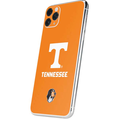 University of Tennessee-Knoxville T Logo on Orange iPhone 11 Pro Max Skin