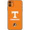 University of Tennessee-Knoxville T Logo on Orange iPhone 11 Skin