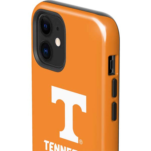 University of Tennessee-Knoxville T Logo on Orange iPhone 12 Impact Case