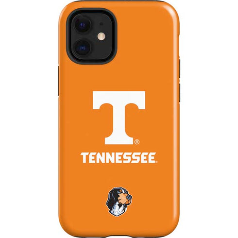 University of Tennessee-Knoxville T Logo on Orange iPhone 12 Mini Impact Case
