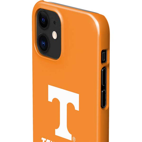 University of Tennessee-Knoxville T Logo on Orange iPhone 12 Mini Lite Case