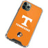 University of Tennessee-Knoxville T Logo on Orange iPhone 12 Pro Max Clear Case