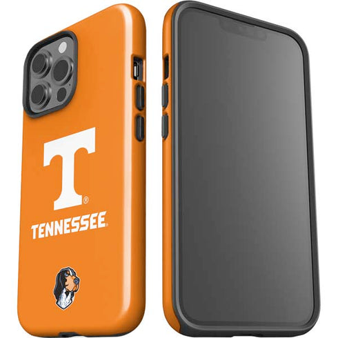 University of Tennessee-Knoxville T Logo on Orange iPhone 13 Pro Max Impact Case