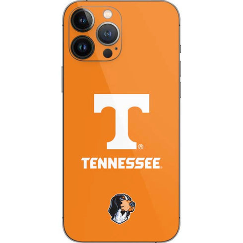 University of Tennessee-Knoxville T Logo on Orange iPhone 13 Pro Max Skin