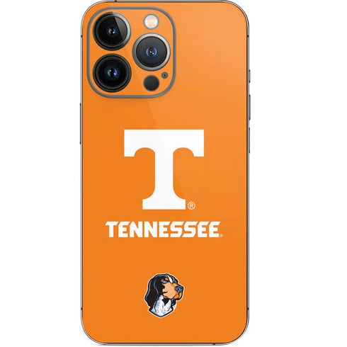 University of Tennessee-Knoxville T Logo on Orange iPhone 13 Pro Skin