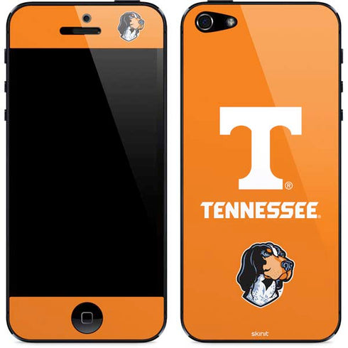 University of Tennessee-Knoxville T Logo on Orange iPhone 5/5s/5SE Skin