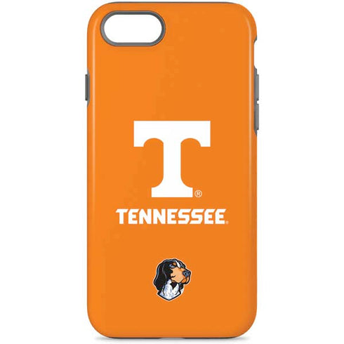 University of Tennessee-Knoxville T Logo on Orange iPhone 8 Pro Case