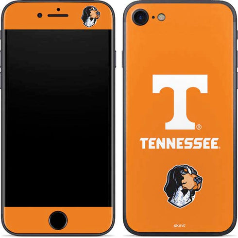 University of Tennessee-Knoxville T Logo on Orange iPhone 8 Skin