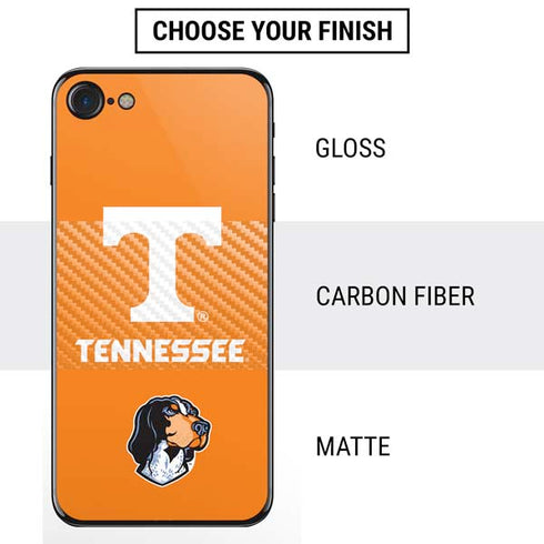 University of Tennessee-Knoxville T Logo on Orange iPhone SE (2nd & 3rd Gen) Skin