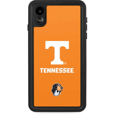 University of Tennessee-Knoxville T Logo on Orange iPhone XR Waterproof Case