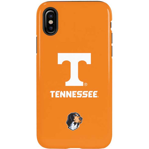 University of Tennessee-Knoxville T Logo on Orange iPhone XS Pro Case