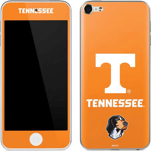 University of Tennessee-Knoxville T Logo on Orange Apple iPod Skin
