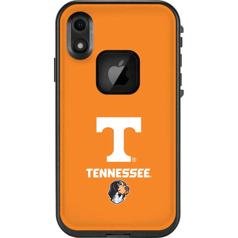 University of Tennessee-Knoxville T Logo on Orange LifeProof Fre iPhone Skin