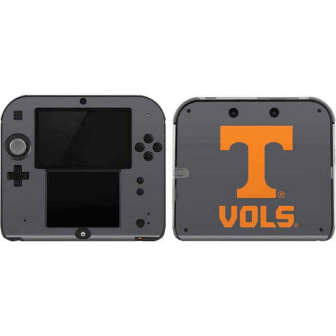 University of Tennessee-Knoxville T Logo Vols on Gray Nintendo 2DS Skin