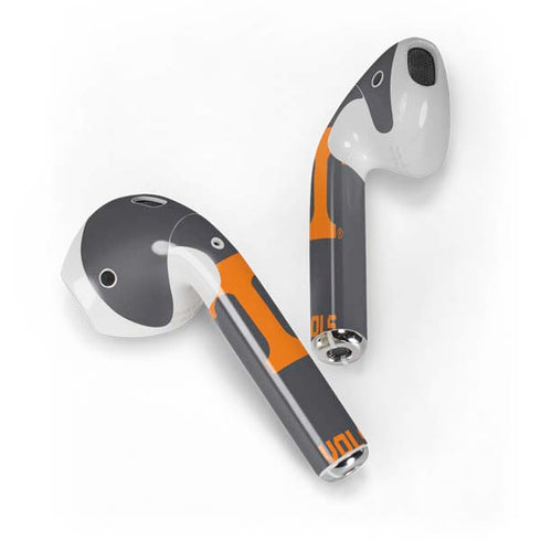 University of Tennessee-Knoxville T Logo Vols on Gray Apple AirPods Skin