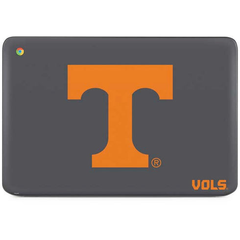 University of Tennessee-Knoxville T Logo Vols on Gray HP Chromebook Skin
