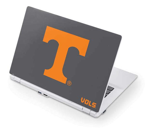 University of Tennessee-Knoxville T Logo Vols on Gray Acer Chromebook Skin