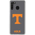 University of Tennessee-Knoxville T Logo Vols on Gray Galaxy A21 Clear Case