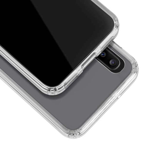 University of Tennessee-Knoxville T Logo Vols on Gray Galaxy A30 Clear Case