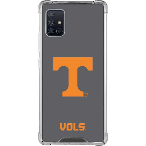 University of Tennessee-Knoxville T Logo Vols on Gray Galaxy A51 5G Clear Case