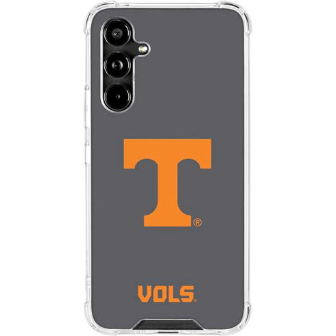 University of Tennessee-Knoxville T Logo Vols on Gray Galaxy A54 5G Clear Case
